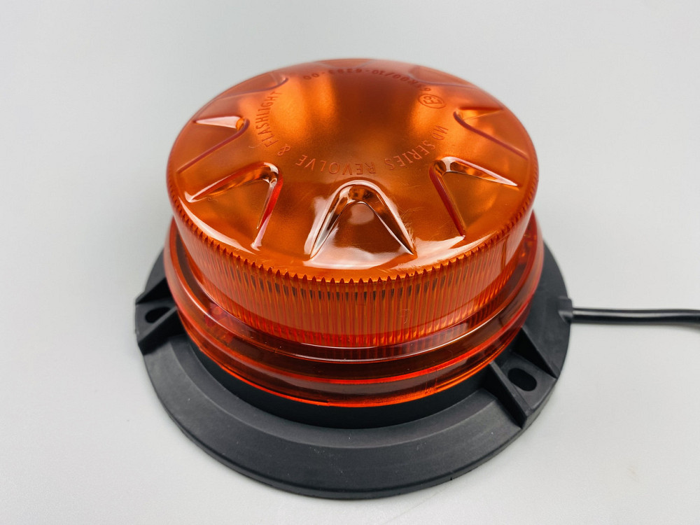Миготливий проблисковий маячок світлодіодний, аварійний сигнальний вогонь обертовий, магнітний сигнальний маяк Мукачево - фото 6