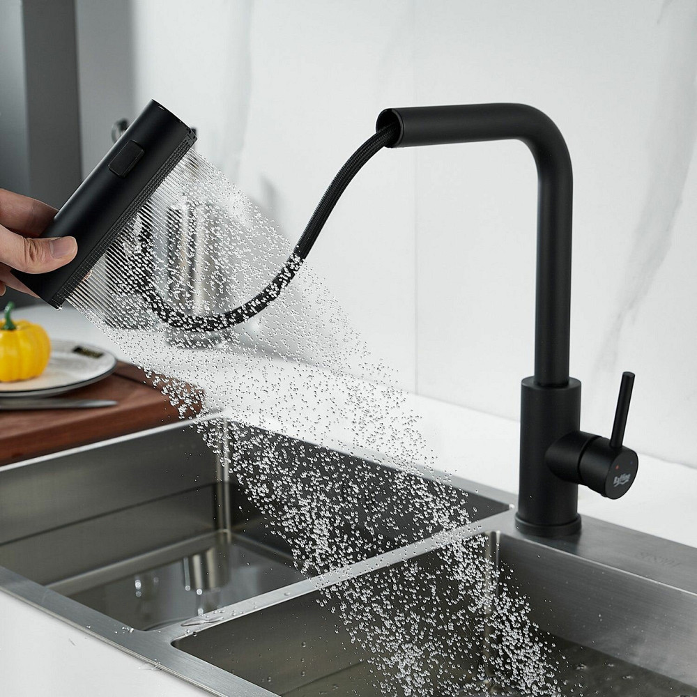 Змішувач для кухні чорний (120031942) Київ - фото 4