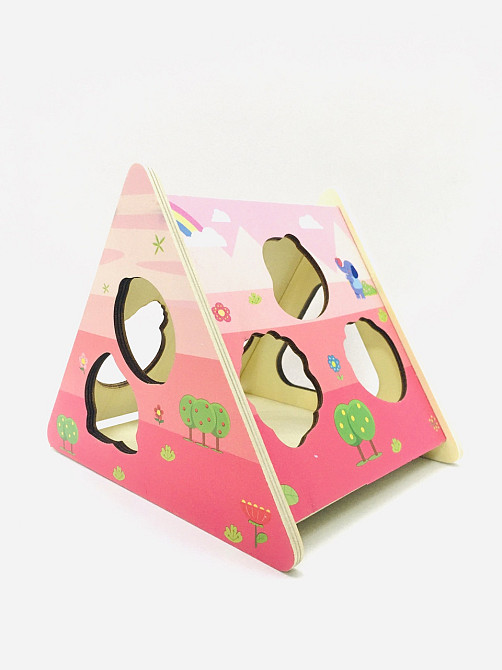 Куб логічний сортер вкладиш 8 елементів Вид 3 (C 61720) Чернігів - фото 6