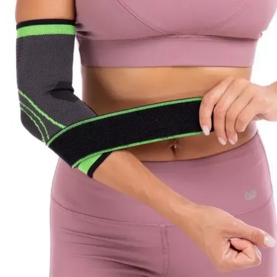 Бандаж локтевого сустава, эластичный бандаж, компрессионный налокотник, фиксатор предплечья. Коломия