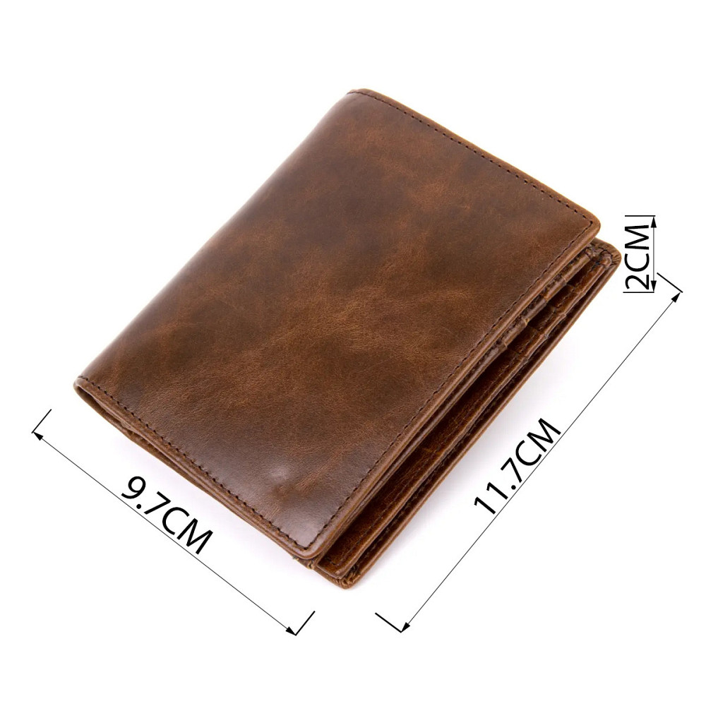 Портмоне унісекс Vintage 20432 Коричневе Київ - фото 3