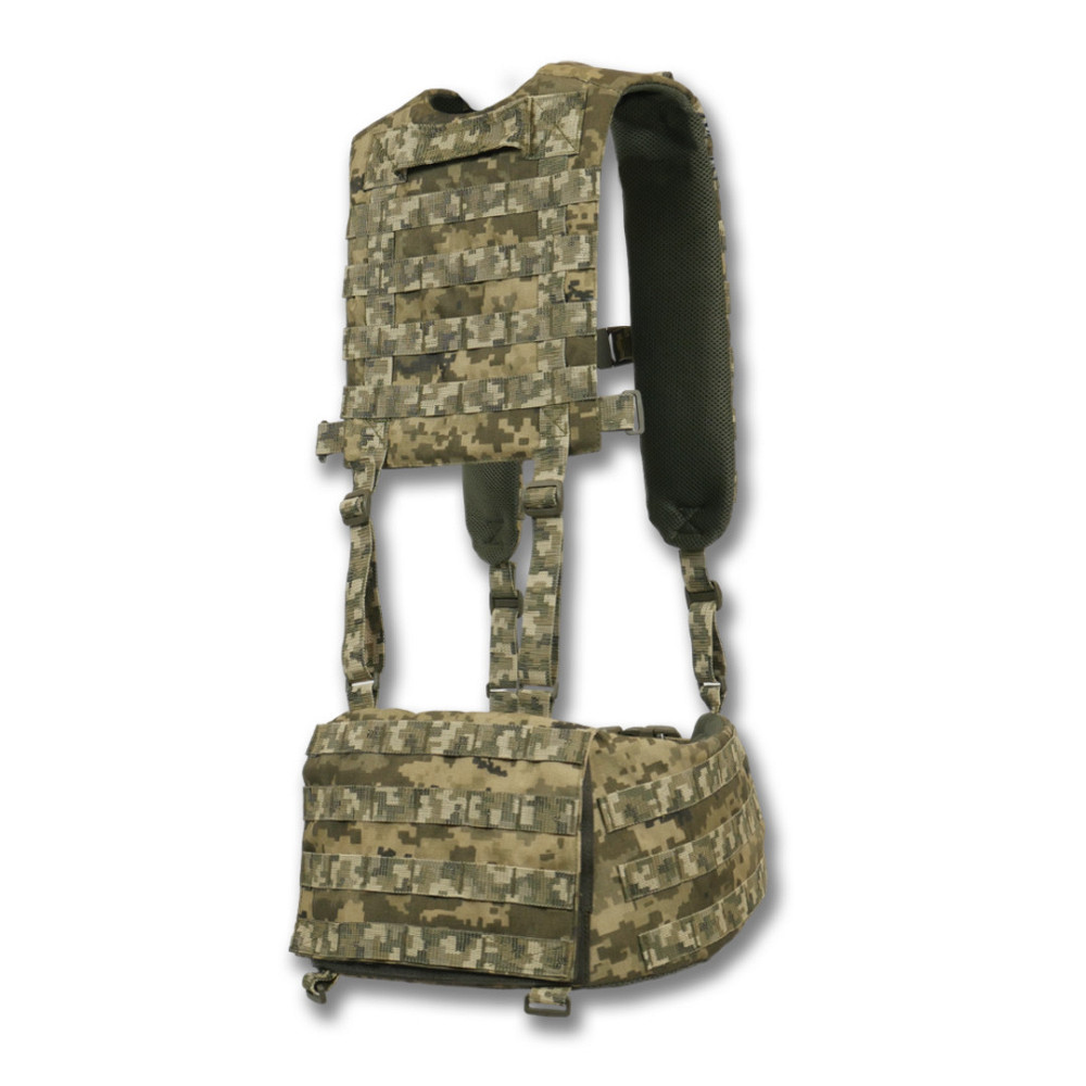 Ремені плечові (лямки) м'які для тактичних поясів РПС Піксель Київ - фото 4