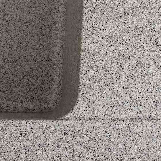 Гранітна мийка для кухні VALESO ZIRKONE 6250 матова Сірий Коломия