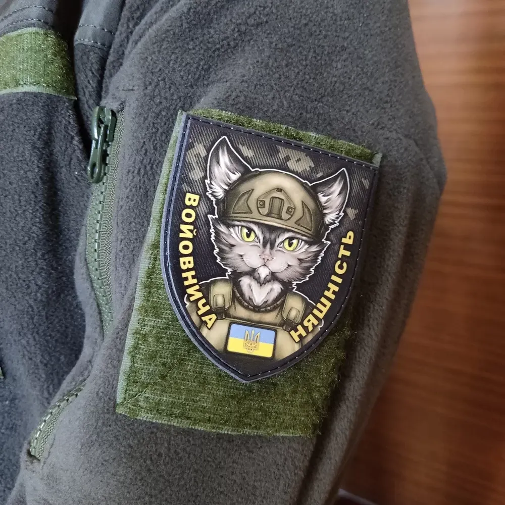 Патч / шеврон Войовнича няшність Запоріжжя - фото 2