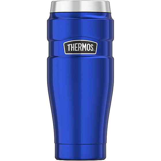 Термокружка 470 мл Thermos "Stainless King Travel Tumbler" (160027) Metallic Blue Нововолинськ