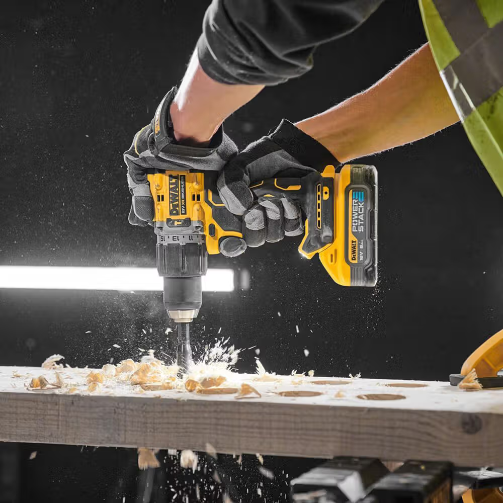 Дриль-шурупокрут акумуляторний безщітковий ударний DeWALT DCD805H2T : з АКБ 2шт-18V 5 Ah, 90 Нм Київ - фото 4