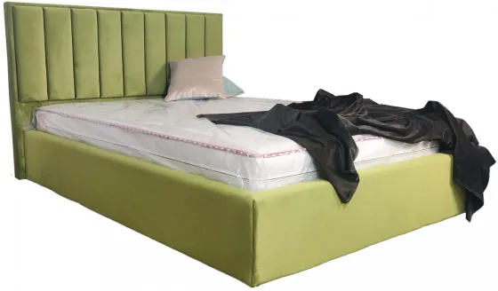 Кровать BNB Двуспальная Arabela Comfort 180 x 200 см Simple С подъемным механизмом и нишей для белья Зеленый Киев
