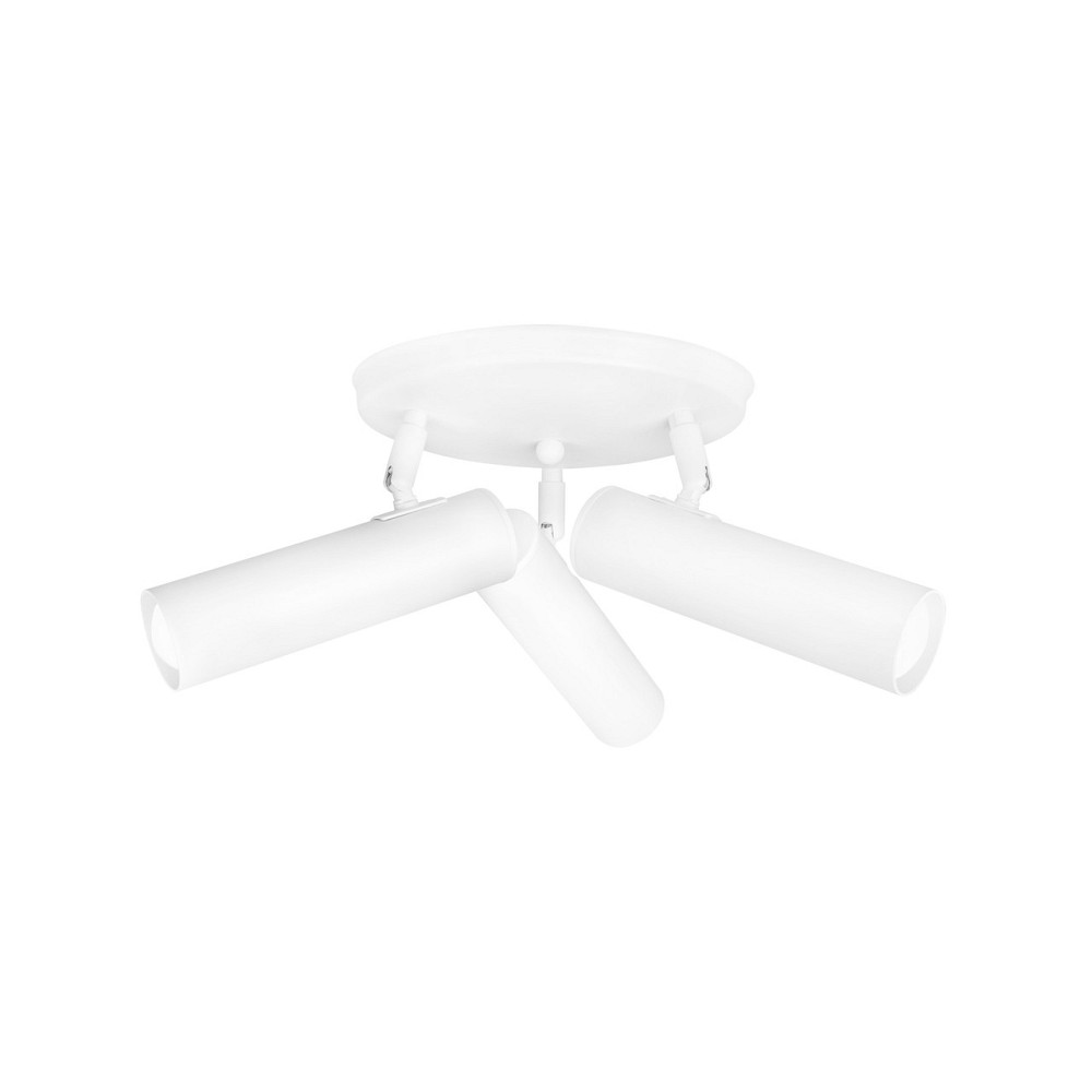 Светильник на планке с поворотними плафонами 3-Е27 Telescope NL 1750-3R W Киев - изображение 1