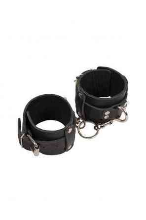 Наручники Leather Dominant Hand Cuffs, Black Sex Aura Київ