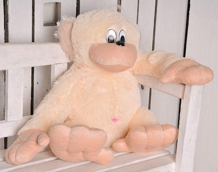 М'яка іграшка Аліна Мавпа 55 см персикова Київ - фото 2