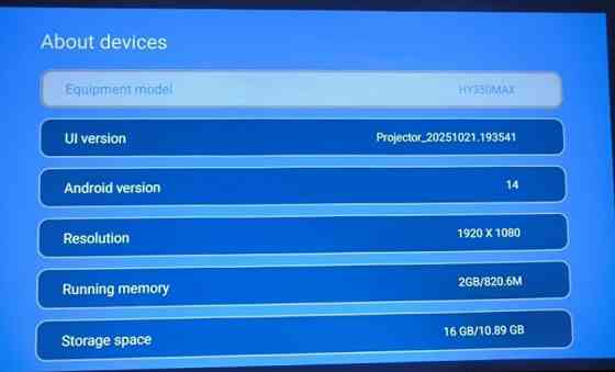 Проектор Magcubic HY350 Max 900Ansi 2/16G Android 14 Auto Focus. Харків