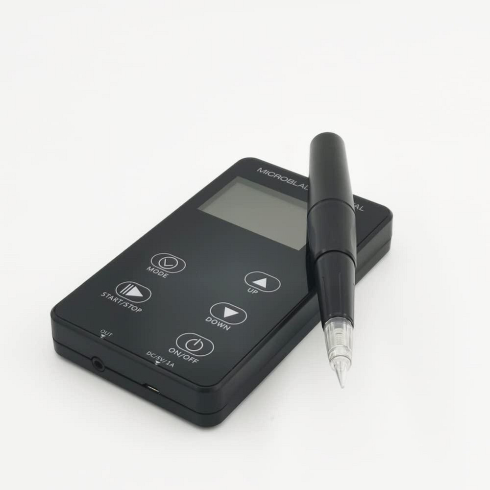 Тату машинка для перманентного макияжа татуажа с сенсорным дисплеем, 10 игл, для бровей, глаз, губ, игла-дюза Киев - изображение 5