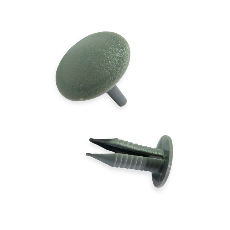 Клипса дверей газель,3110 (пистон гнездо) серая №30 (100шт) карты Мукачево - изображение 1