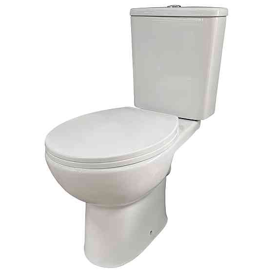 КОМПАКТ PRIMA B нижній., Гориз безобідковий з поліпропіленовим сидінням SOFT-CLOSE CT-PHB-PP Київ