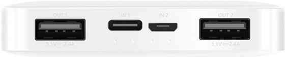 УМБ Xiaomi Redmi Power Bank 10000 mAh micro-USB Type-C белый Киев