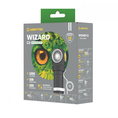 Фонарь Armytek Wizard C2 Marnet USB White (F08901C) Винница - изображение 11
