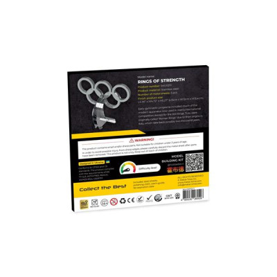 Конструктор Metal Time Коллекционная модель Rings of Strength Олимпийские кольца (MT021Y) Винница - изображение 7