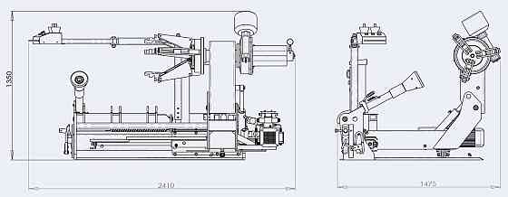 Шиномонтажний стенд вантажний (захоплення диска від 14" до 26") 220B LC587 220V BRIGHT Одеса