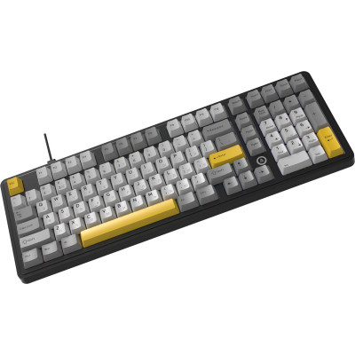 Клавиатура Ajazz AK980 MAX Magnetic Switch USB UA Black/Grey/Yellow (AK980-MAX-M-BGY) Винница - изображение 11