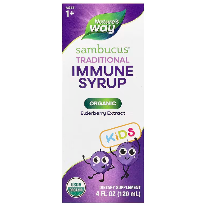 Чорна бузина для дітей Nature's Way Sambucus for Kids 120 мл Київ - фото 1