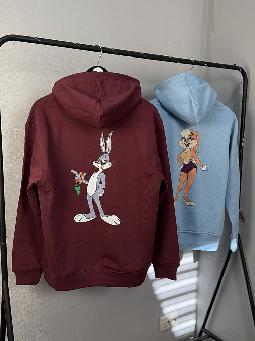 Парні худі Bugs Bunny та Lola Bunny з принтом Чернівці - фото 4