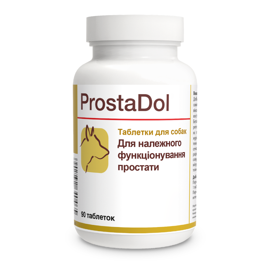 Дополнительный корм для собак Dolfos Простадол ProstaDol, 90 таблеток Винница - изображение 3