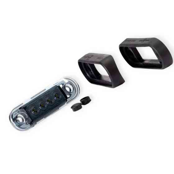 Ліхтар маркерний овальний оранжевий 85х28мм FT-073 C LED DARK Мукачево