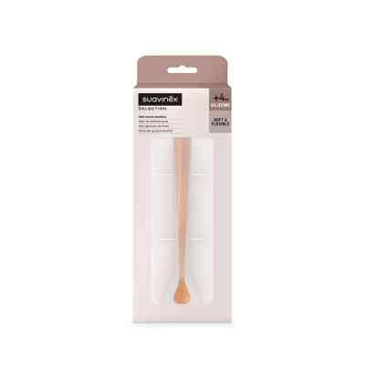 Набор детской посуды Suavinex Colour Essence силиконовая оранжевая ложка (401533) Винница