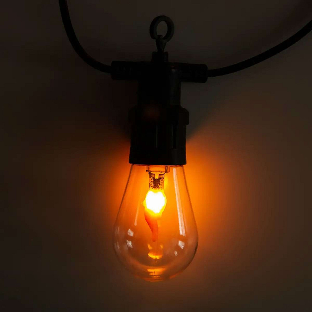 Garlando Ретро гірлянда вулична 10 LED лампочок 5 метрів А60 Коломия - фото 5