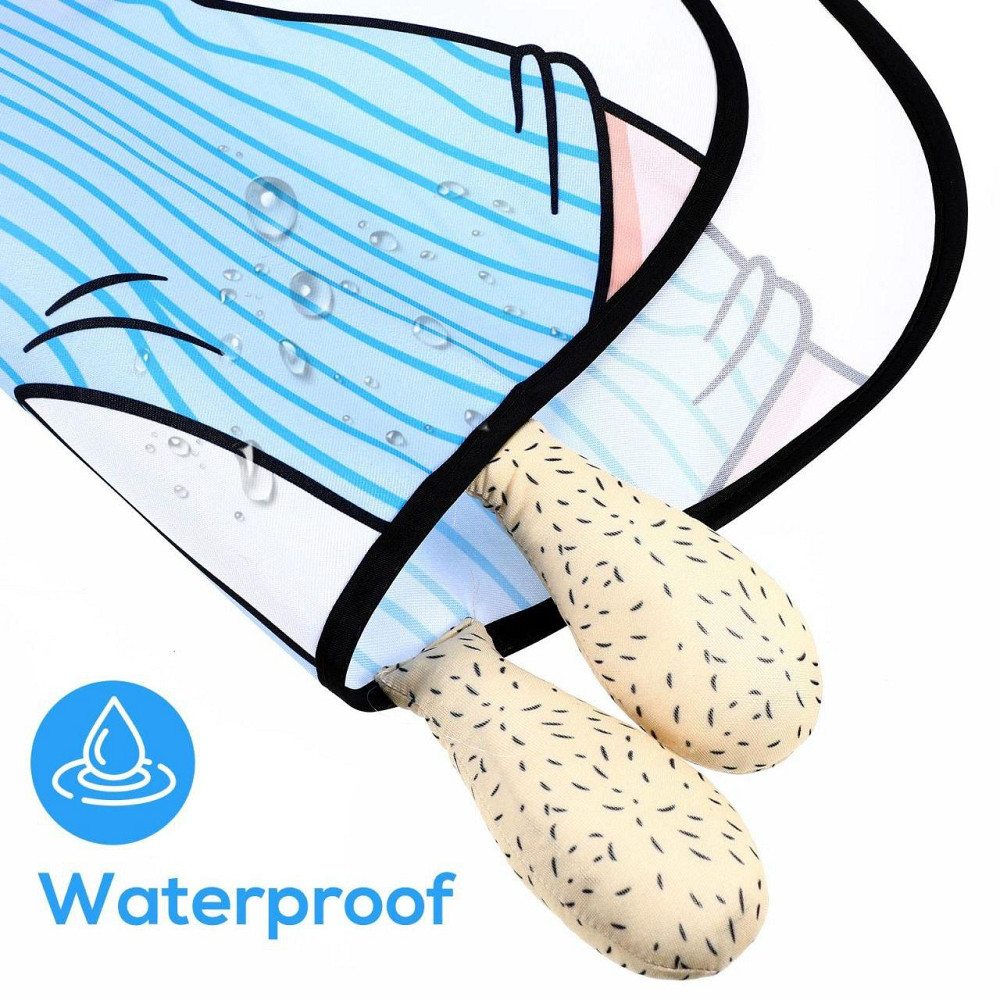 Фартух з приколом для чоловіків 80 на 60 см різнобарвний Київ - фото 12