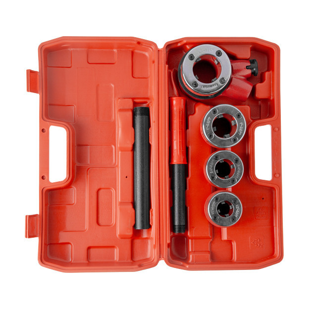 Набір плашок трубних 4 шт, для нарізання різьби: 1/2", 3/4", 1", 1 1/4" INTERTOOL SD-8004 Київ - фото 4