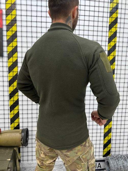 Тактическая флисовка штурмовик олива для мужчин Одесса - изображение 12