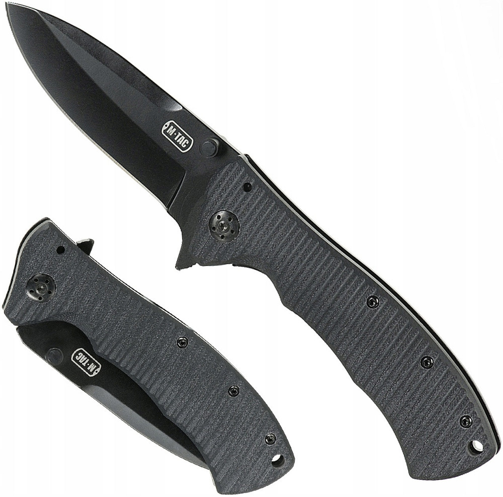 Тактичний Складаний Ніж з кліпсою M-Tac "Type 7" (60028002) Нержавіюча сталь Нововолинськ - фото 1