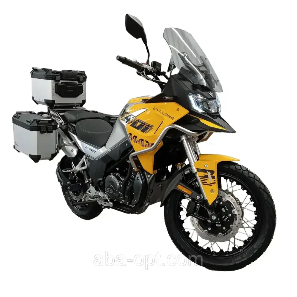 МОТОЦИКЛ CYCLONE RX401 Об'єм 401 см3 шини 19''/17'' 44.9 к.с купити в інтернет-магазині дешево Одеса - фото 1