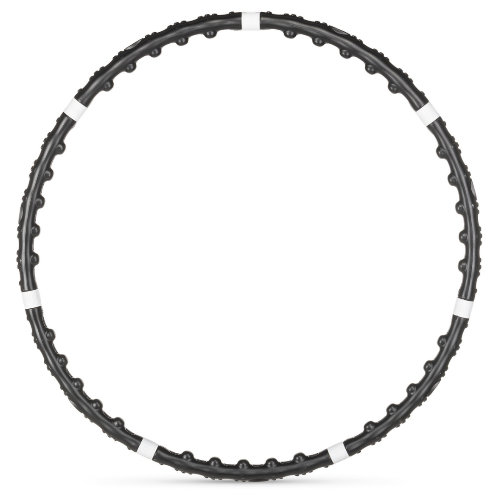 Хулахуп Gymtek з масажером 100см чорний Киев - изображение 1