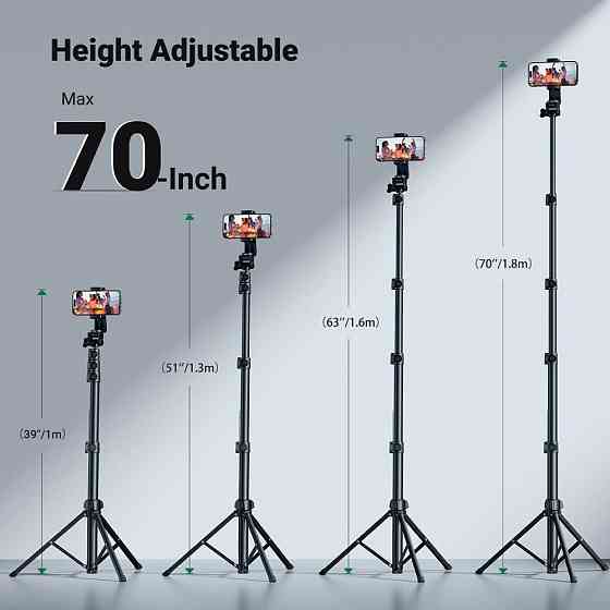 Селфі-трипод UGREEN LP680 Selfie Stick Tripod with Bluetooth Remote(15609) Київ