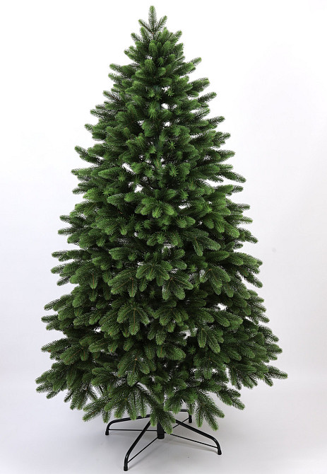 Штучна пухнаста ялинка Еліт (висота 2.30 м) лита (Зелена) Київ - фото 10