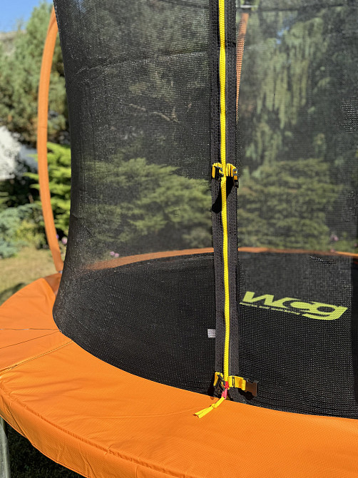 Батут WCG 245 см із внутрішньою захисною сіткою та LED підсвіткою 8FT (W-0803) Київ - фото 7