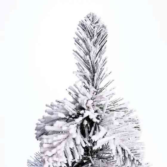 Lugi Штучна міні ялинка "Снігова королева" засніжена на пластиковій підставці 40 см SOK-M-05-1 Коломия