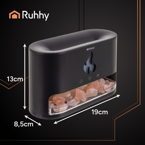 Аромадифузор з ефектом каміна 250 мл з підсвічуванням Ruhhy (26417) Нововолинськ - фото 7