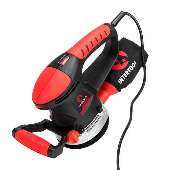 Шліфмашина ексцентрикова, 0,48 кВт, 4000-14000 об/хв, 125 мм, хід ексцентрика 2,3 мм, STORM INTERTOOL WT-0542 Київ