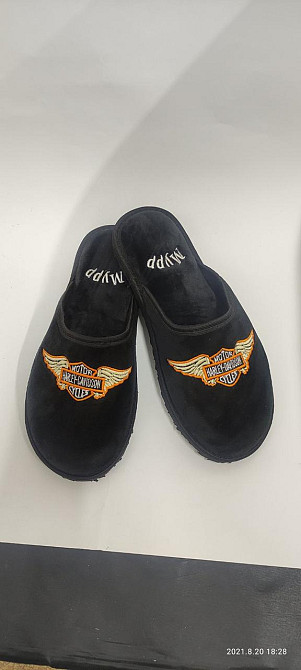 Капці з вишивкою жіночі чоловічі капці на замовлення від виробника. Одеса - фото 20