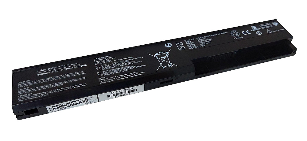 Аккумулятор для ноутбука Asus A32-X401 10.8V Black 5200mAh OEM Винница - изображение 1