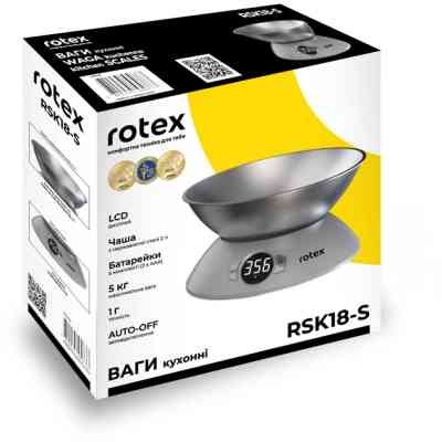 Весы кухонные Rotex RSK18-S Винница