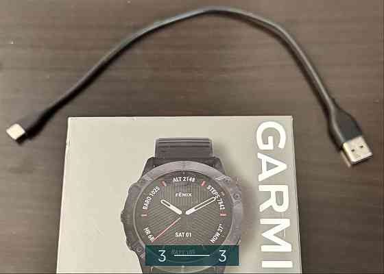 Смарт-годинник Garmin Fenix 6X Sapphire Киев