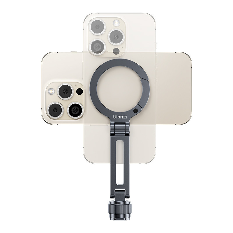 Тримач для телефону Ulanzi MA07 Maglock 1/4 Cold Shoe Phone Mount Black Одеса - фото 6