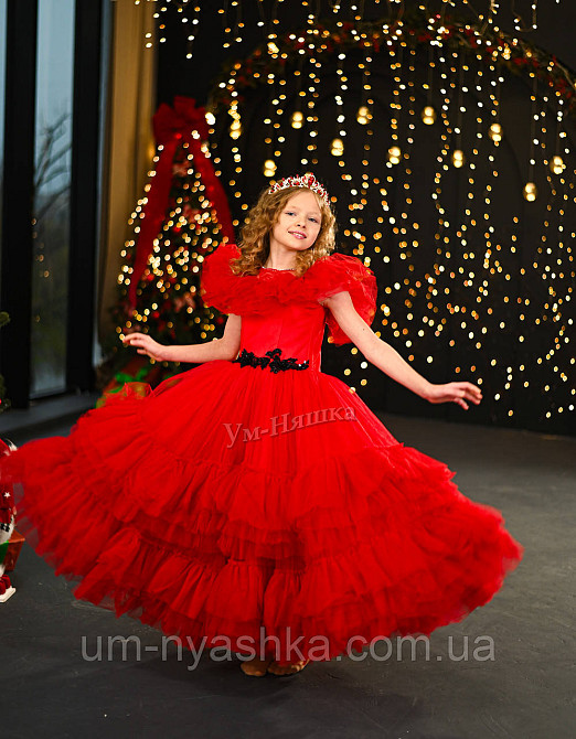 Червона святкова сукня Кривий Ріг - фото 1