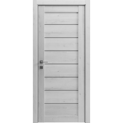 Дверь ГРАНД Lux-2 Полотно, покрытие ECO шпон Нордик Киев - изображение 1