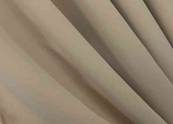 Комплект коротких штор VR-Textil Блекаут Midnight № 1230ш Темний бежевий 140х170 см 2 шт (35-0430) Київ