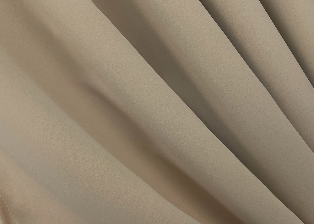 Комплект коротких штор VR-Textil Блекаут Midnight № 1230ш Темний бежевий 140х170 см 2 шт (35-0430) Київ - фото 5